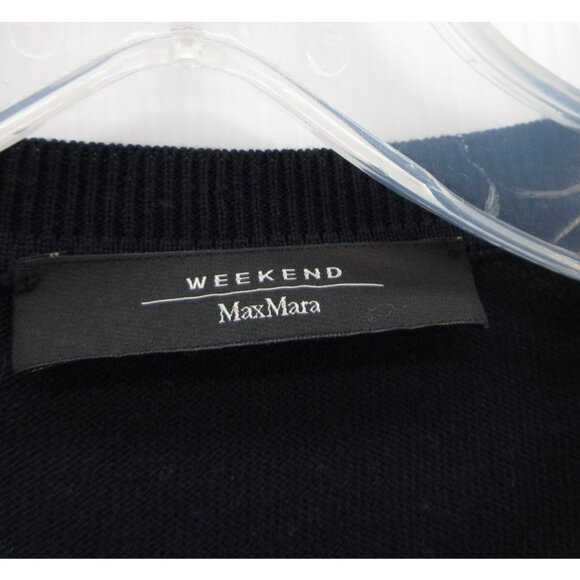 Max Mara Weekend Sweater Small Cardigan Cashmere Wool Button Up Knit - Picture 9 of 10